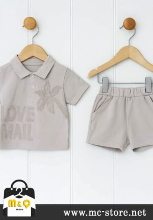 ERKEK BEBEK ÇOCUK KISA KOLLU ŞORTLU TAKIM