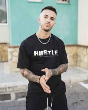 ERKEK BASKILI  OVERSİZE  T-SHİRT