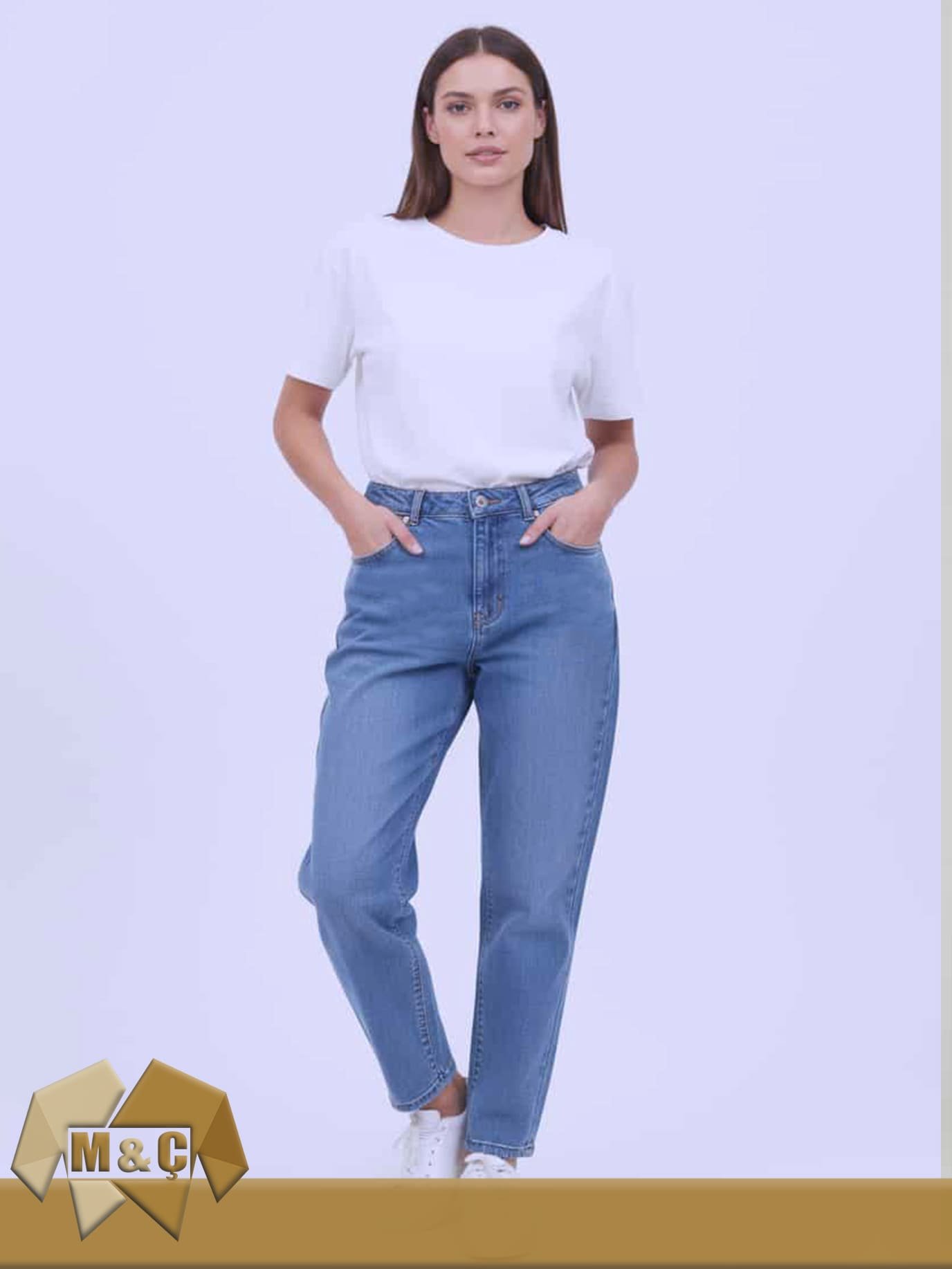 Mom Boyfriend Jean Kadın KOT PANTOLON KADIN