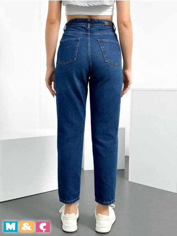 Mom Boyfriend Jean Kadın KOT PANTOLON  KADIN - Görsel 3