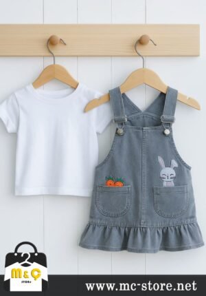 2LI KIZ BEBEK ETEKLI SALOPET