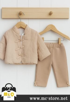 BEBEK 3LÜ MONTLU KOMBİN KALIN KIŞLIK ALT ÜST TAKIM