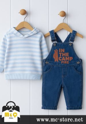 UNİSEX KOT TULUM SONBAHAR KIŞ  2Lİ TAKIM