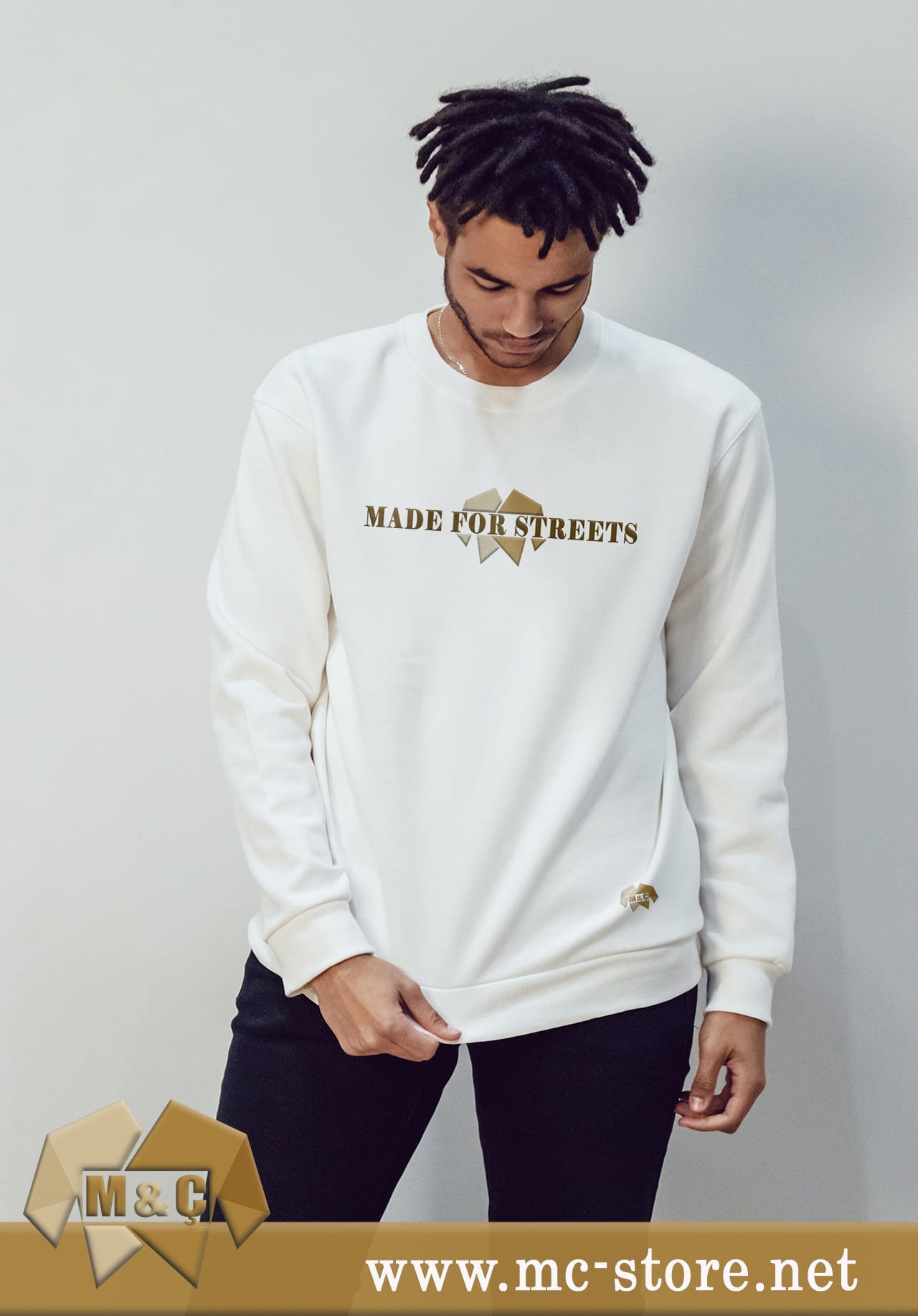 M.Ç PREMİUM ORİGİNAL ERKEK SWEATSHİRT - Görsel 2