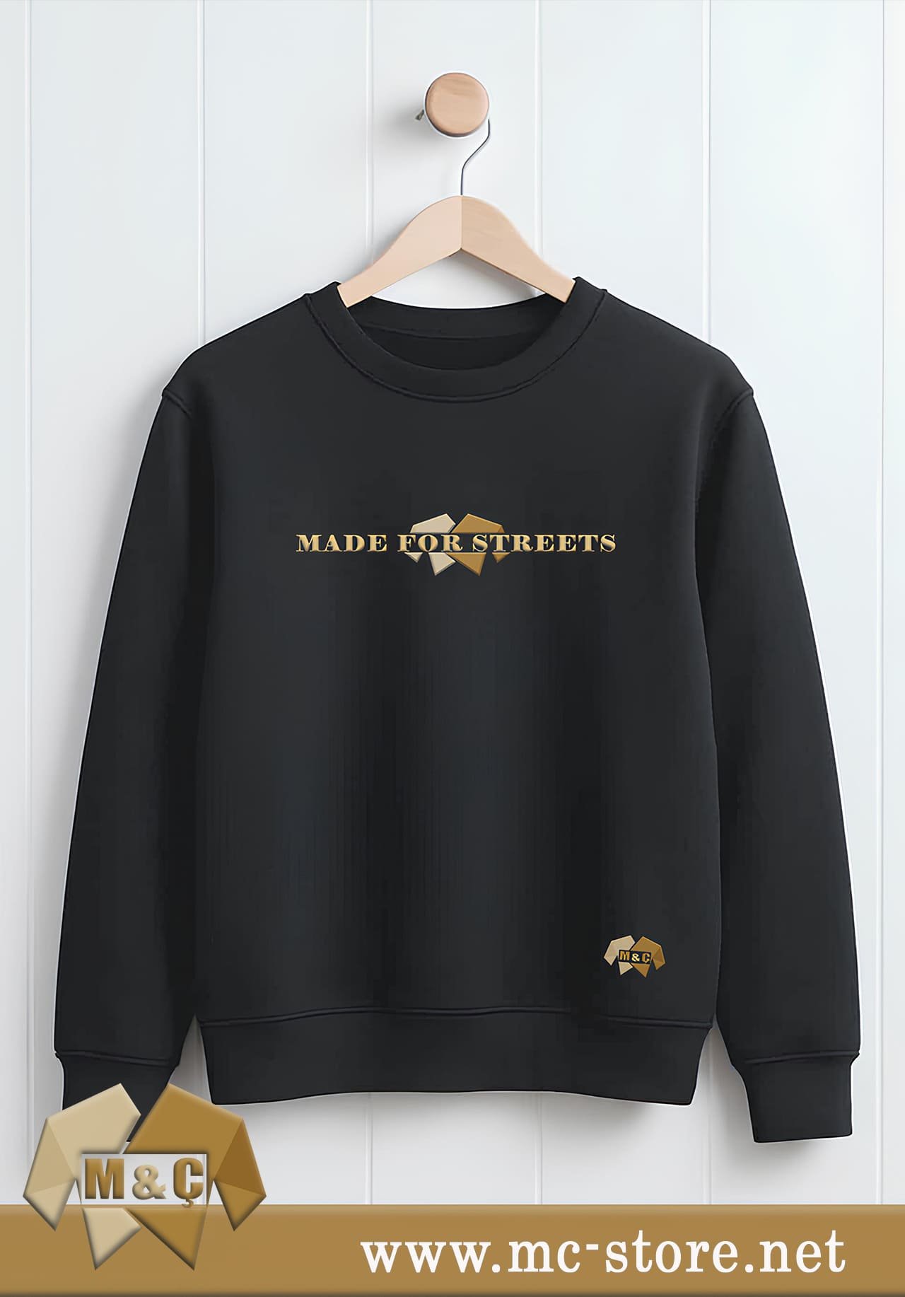 M.Ç PREMİUM ORİGİNAL ERKEK SWEATSHİRT - Görsel 4