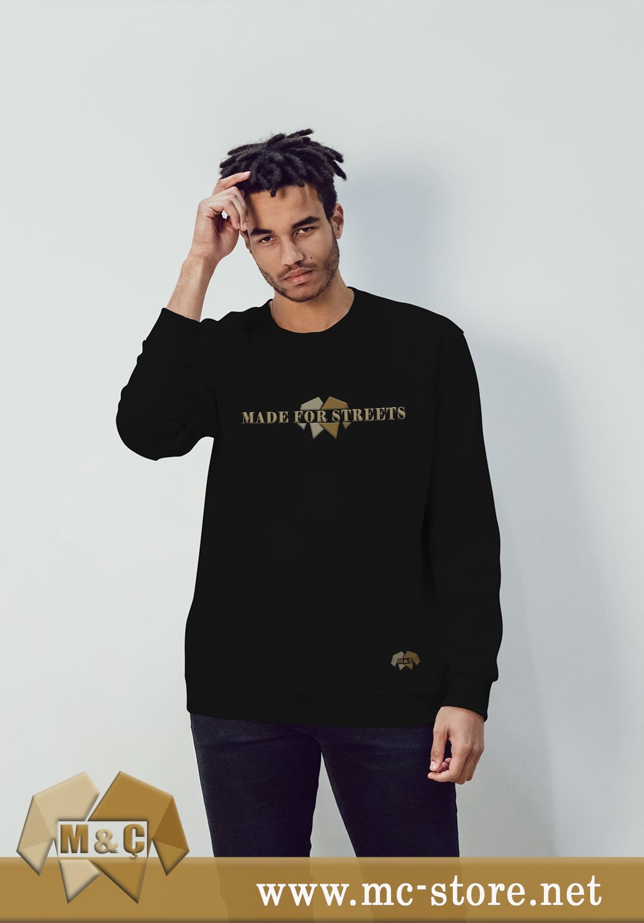 M.Ç PREMİUM ORİGİNAL ERKEK SWEATSHİRT - Görsel 5