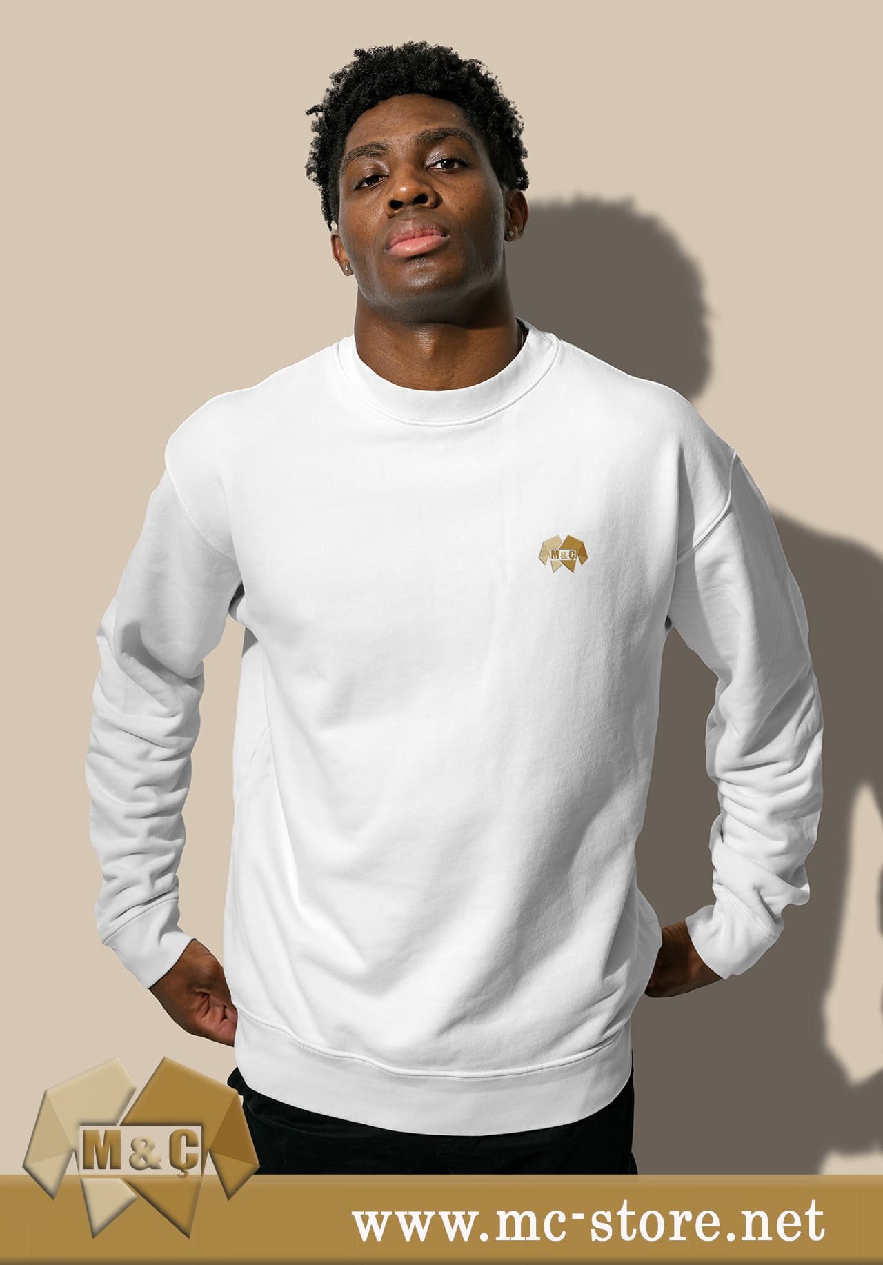 M.Ç PREMİUM ORİGİNAL ERKEK SWEATSHİRT - Görsel 3