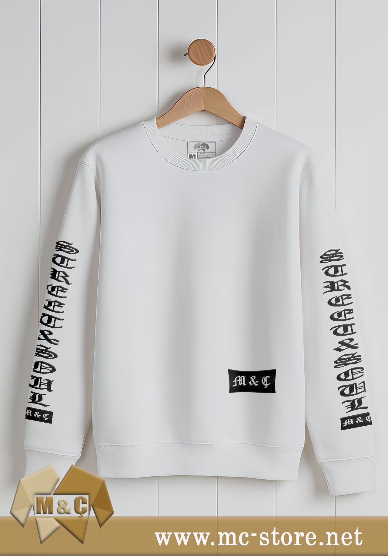 M.Ç PREMİUM ORİGİNAL ERKEK SWEATSHİRT - Görsel 2