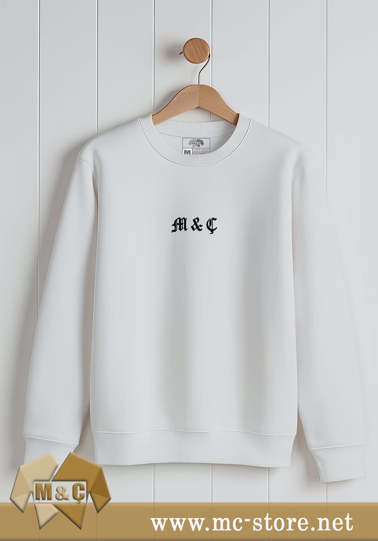 M.Ç PREMİUM ORİGİNAL ERKEK SWEATSHİRT - Görsel 2