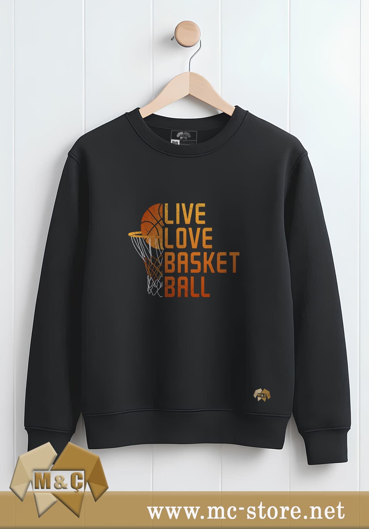 M.Ç PREMİUM ORİGİNAL ERKEK SWEATSHİRT - Görsel 2