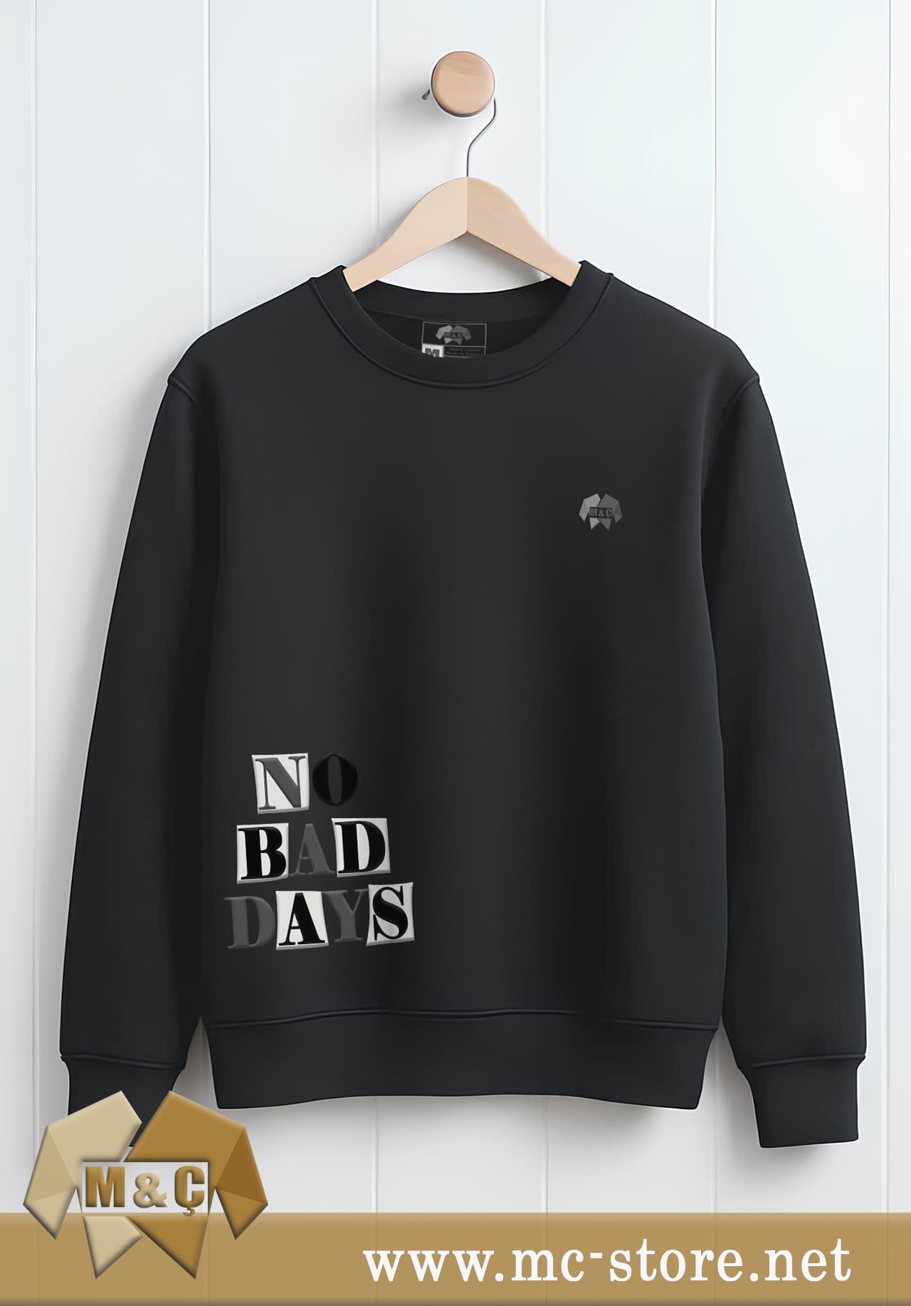 M.Ç PREMİUM ORİGİNAL ERKEK SWEATSHİRT - Görsel 2