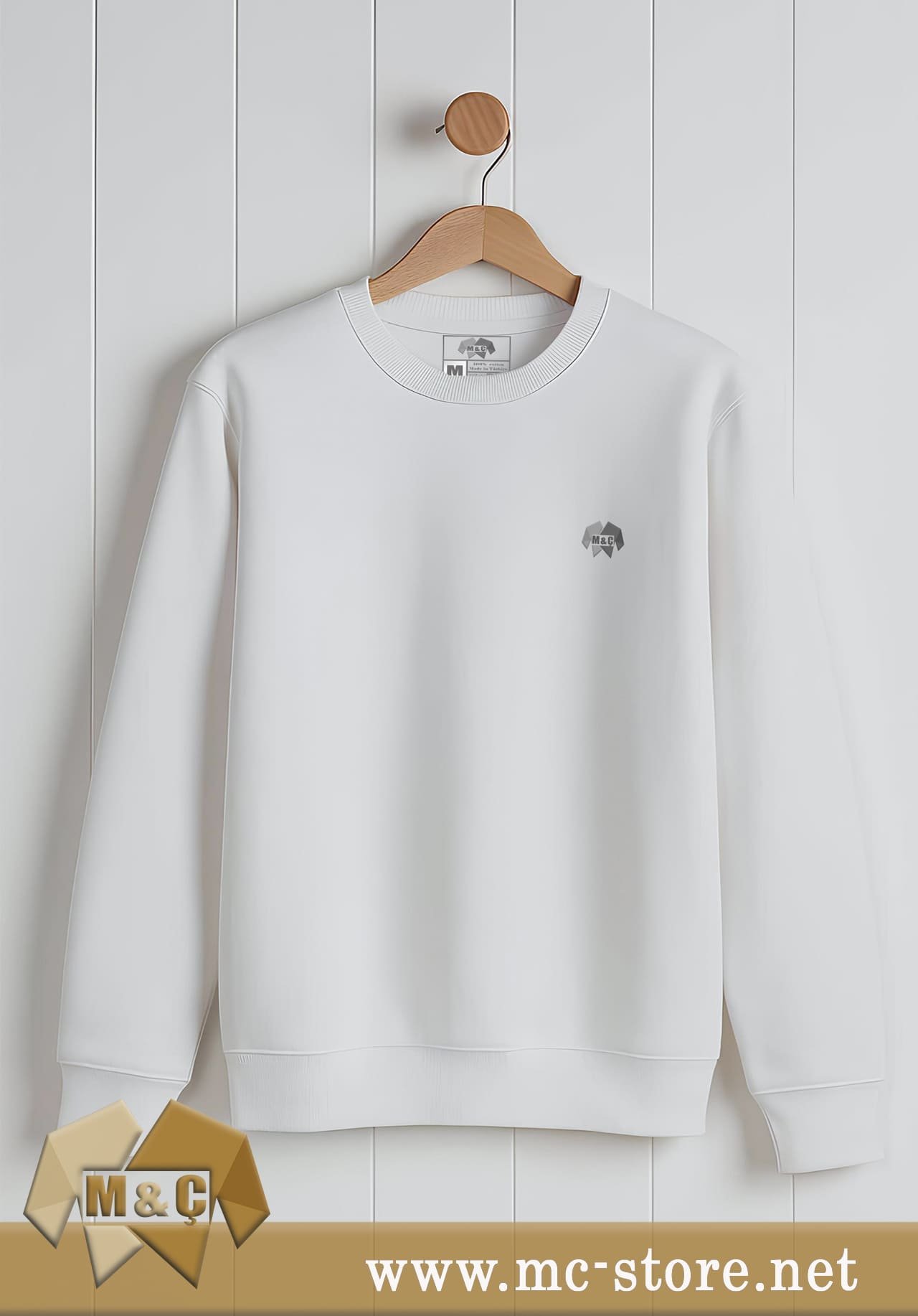 M.Ç PREMİUM ORİGİNAL ERKEK SWEATSHİRT - Görsel 2