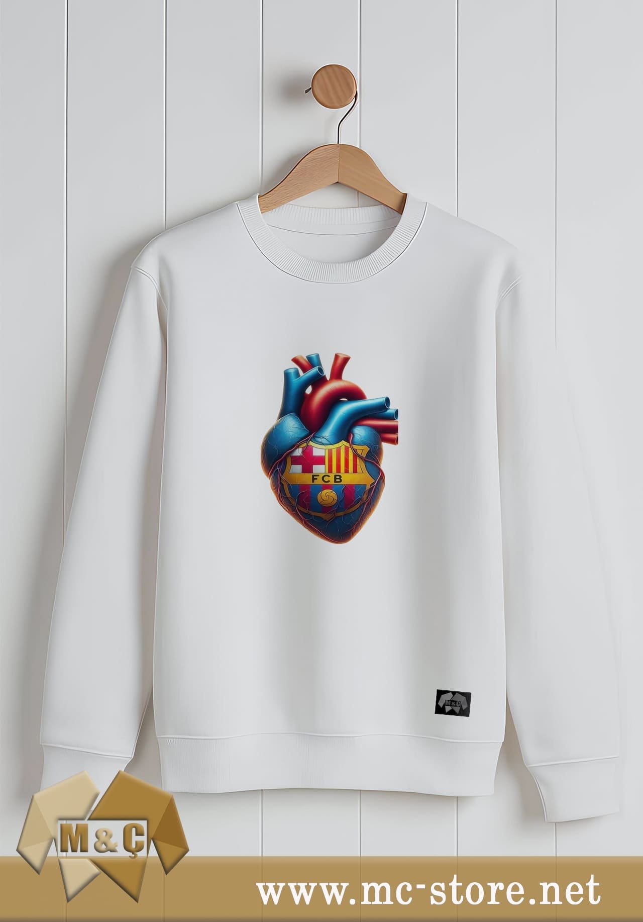 M.Ç PREMİUM ORİGİNAL ERKEK SWEATSHİRT - Görsel 2