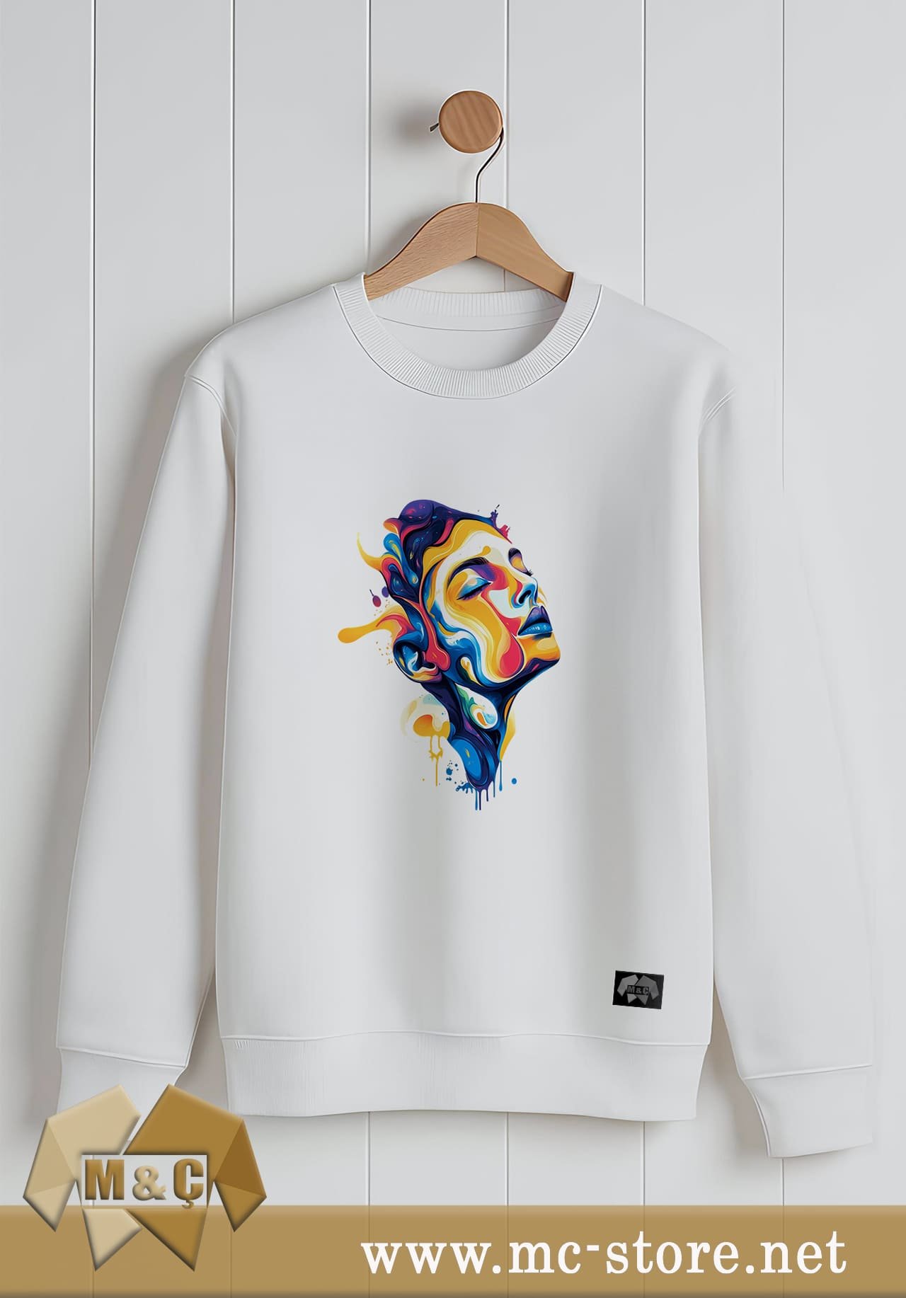 KADIN SWEATSHİRT  ŞIK VE ÖZEL TASARIM TRENDY - Görsel 2