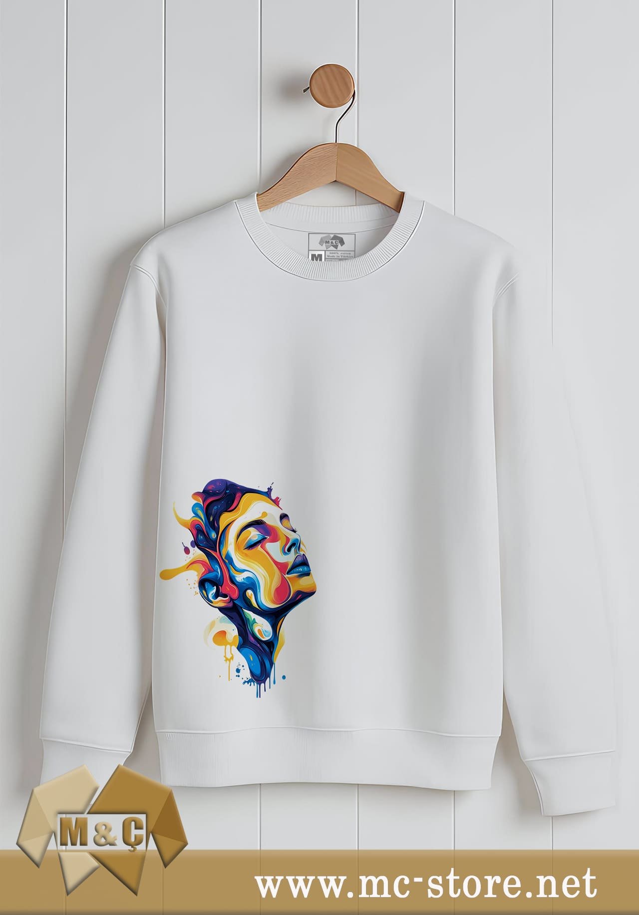 KADIN SWEATSHİRT  ŞIK VE ÖZEL TASARIM TRENDY - Görsel 2