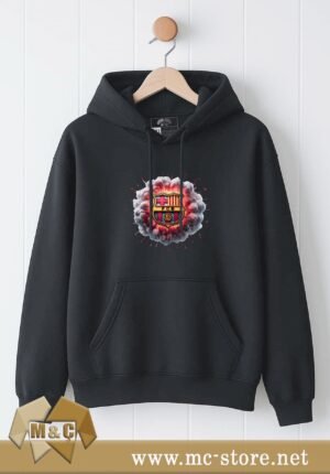 ORİGİNAL ERKEK KAPŞONLU 2 İP ÖZEL TASARIM CEPLİ BÜYÜK BEDEN HODİE