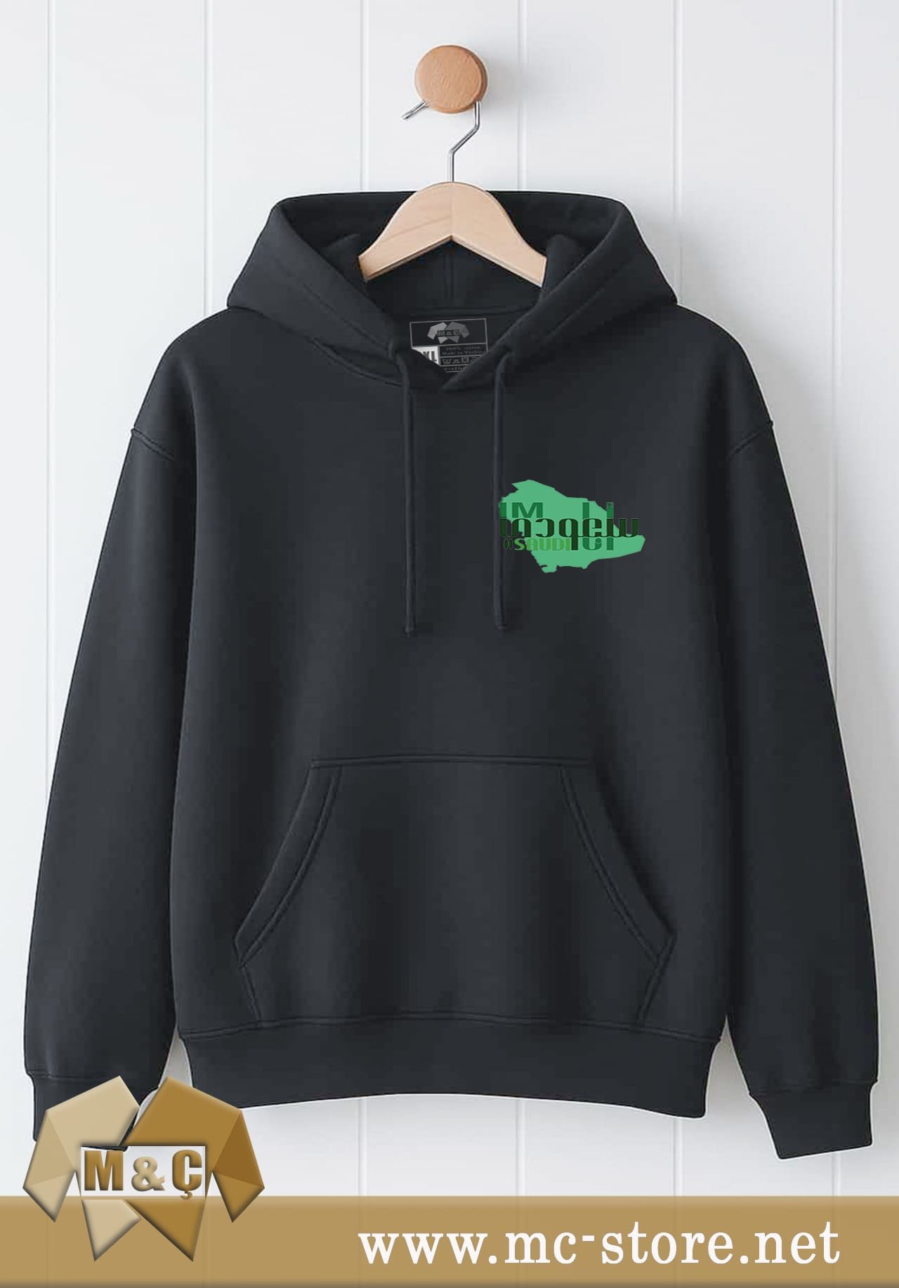 ORİGİNAL ERKEK KAPŞONLU 2 İP ÖZEL TASARIM CEPLİ BÜYÜK BE - Görsel 2