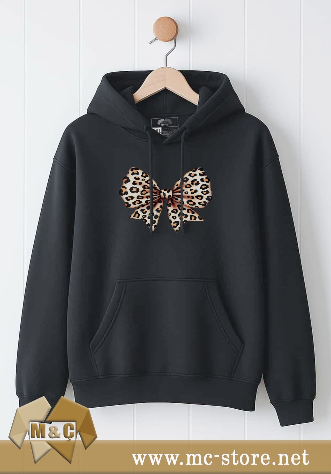 ORİGİNAL KADIN KAPŞONLU 2 İP ÖZEL TASARIM CEPLİ BÜYÜK BE