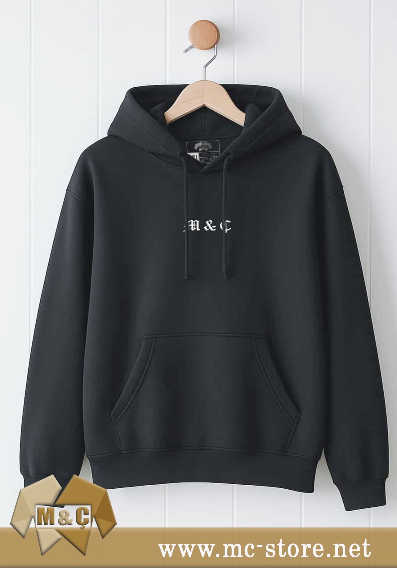 ORİGİNAL ERKEK KAPŞONLU 2 İP ÖZEL TASARIM CEPLİ BÜYÜK BE