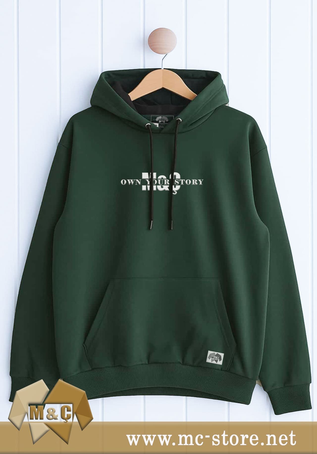 ORİGİNAL ERKEK KAPŞONLU 2 İP ÖZEL TASARIM CEPLİ BÜYÜK BE - الصورة 3