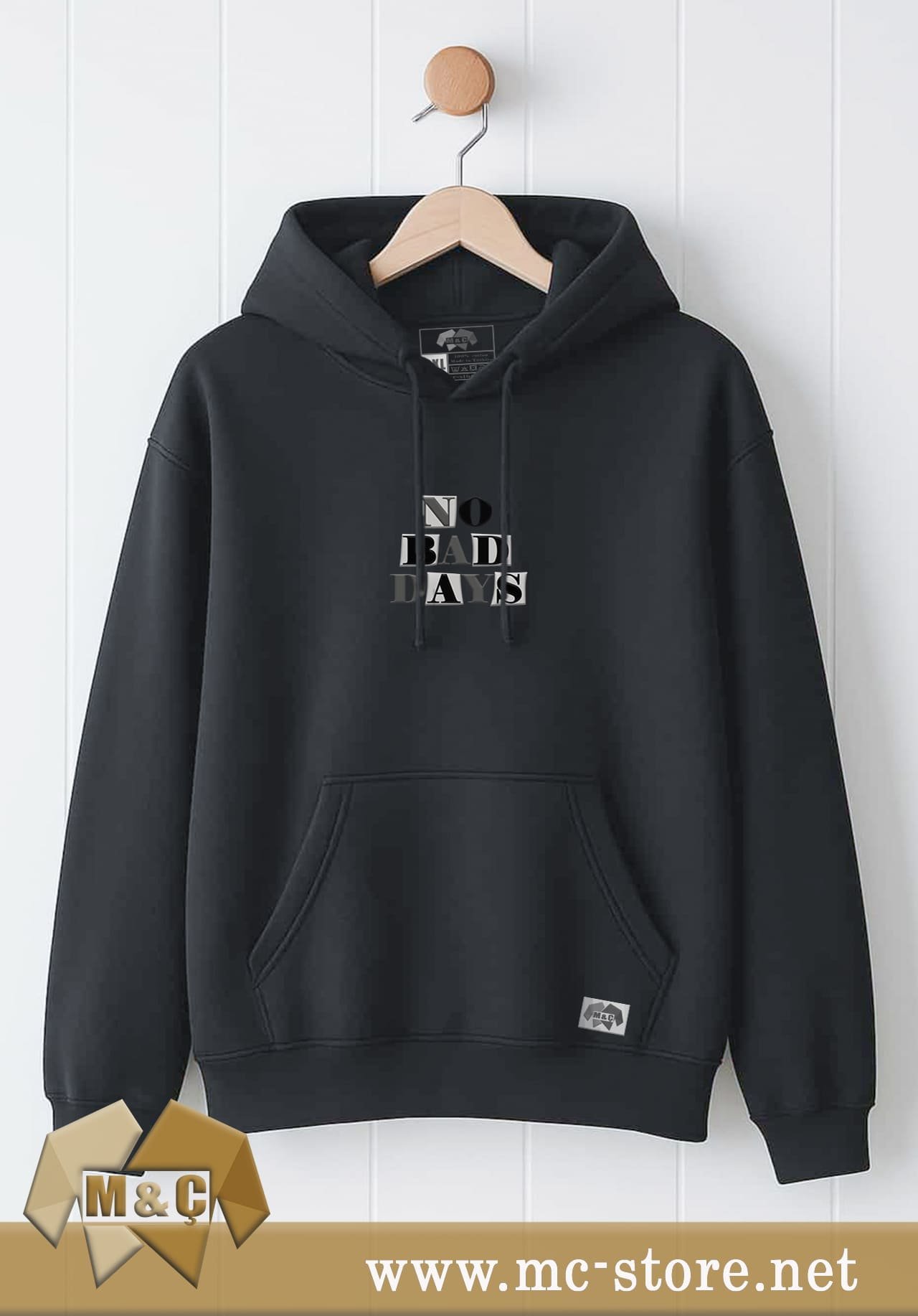 ORİGİNAL ERKEK KAPŞONLU 2 İP ÖZEL TASARIM CEPLİ BÜYÜK BE