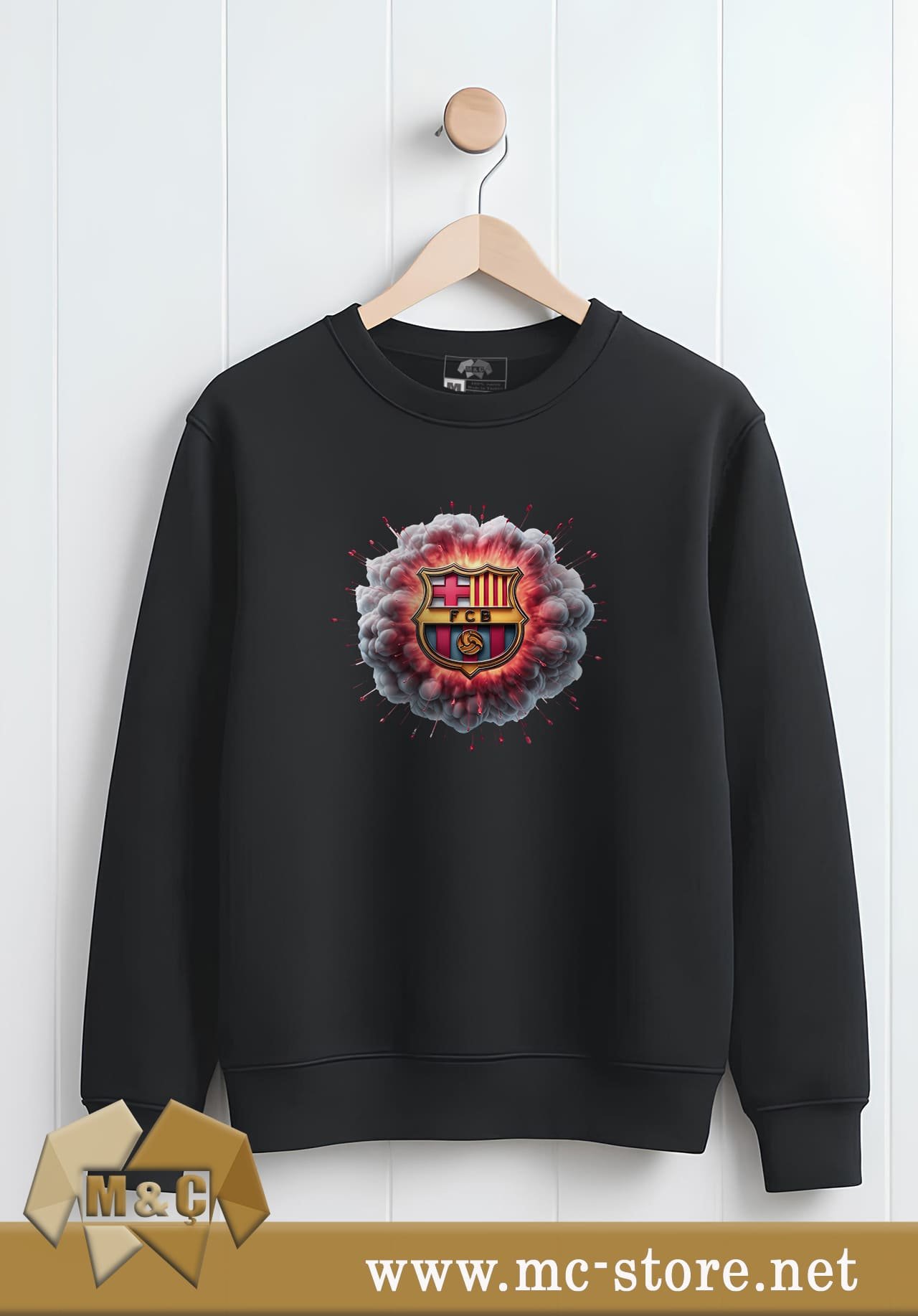 M.Ç PREMİUM ORİGİNAL ERKEK SWEATSHİRT - Görsel 2