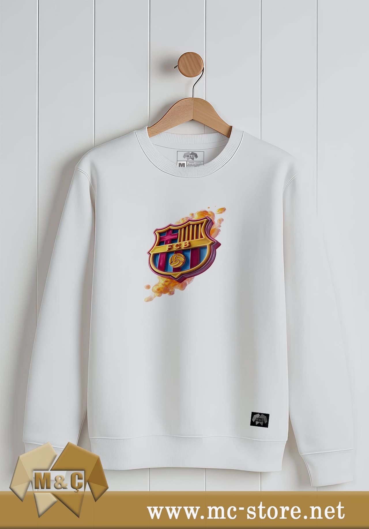 M.Ç PREMİUM ORİGİNAL ERKEK SWEATSHİRT - Görsel 2