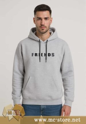 PREMİUM UNİSEX ŞARDONLU 3 İPLİK DTF BASKI KALIN KIŞLIK KAPŞONLU