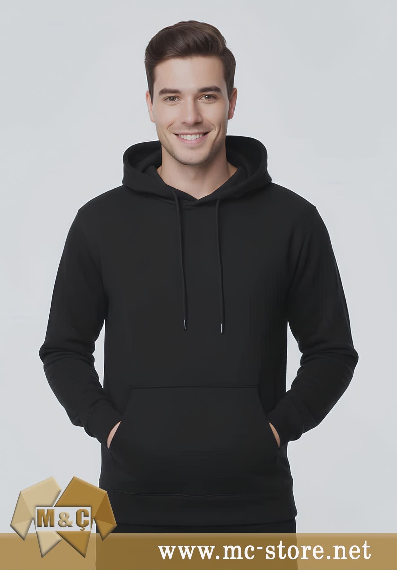 PREMİUM UNİSEX ŞARDONLU 3 İPLİK DÜZ BASKISIZ KALIN KIŞLIK